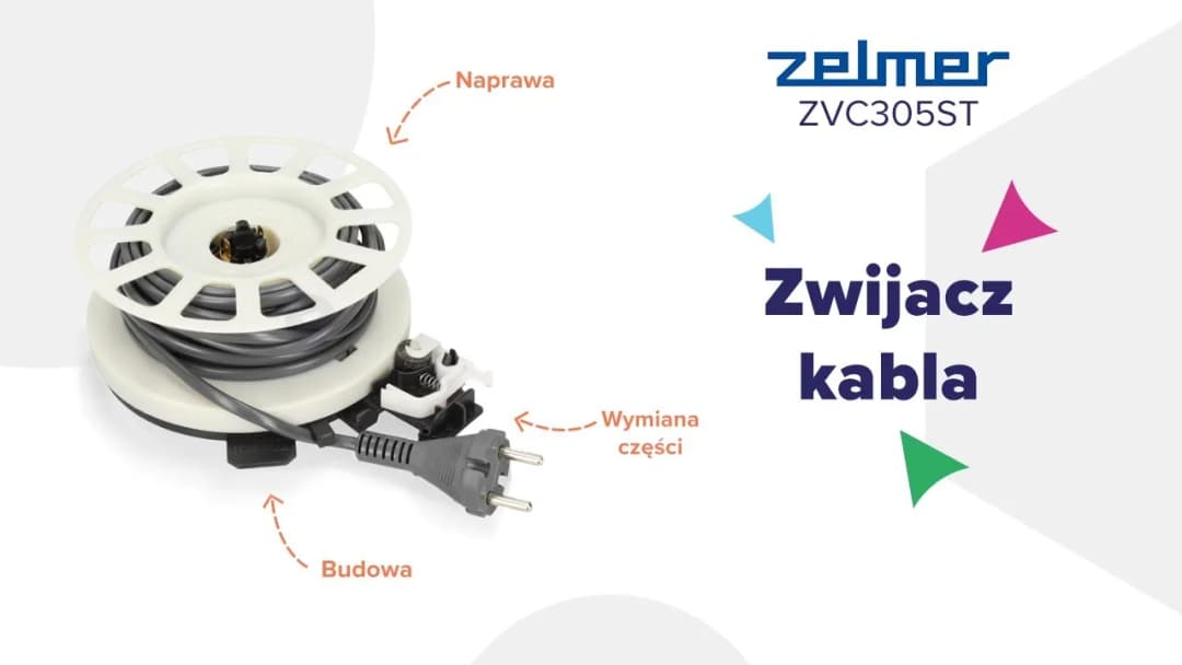 Jak rozebrać zwijacz kabla w odkurzaczu Zelmer i uniknąć kosztownych napraw
